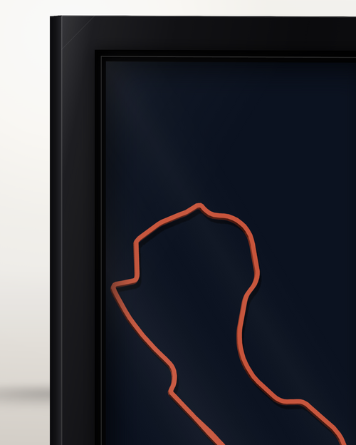 Raceline studio preview: Albert Park Circuit — framed corner view