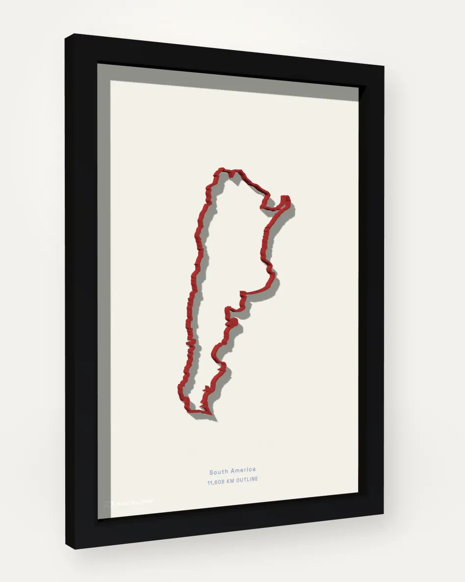 Argentina poster with solid background