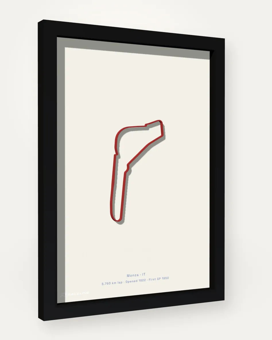 Autodromo Nazionale Monza poster with solid background