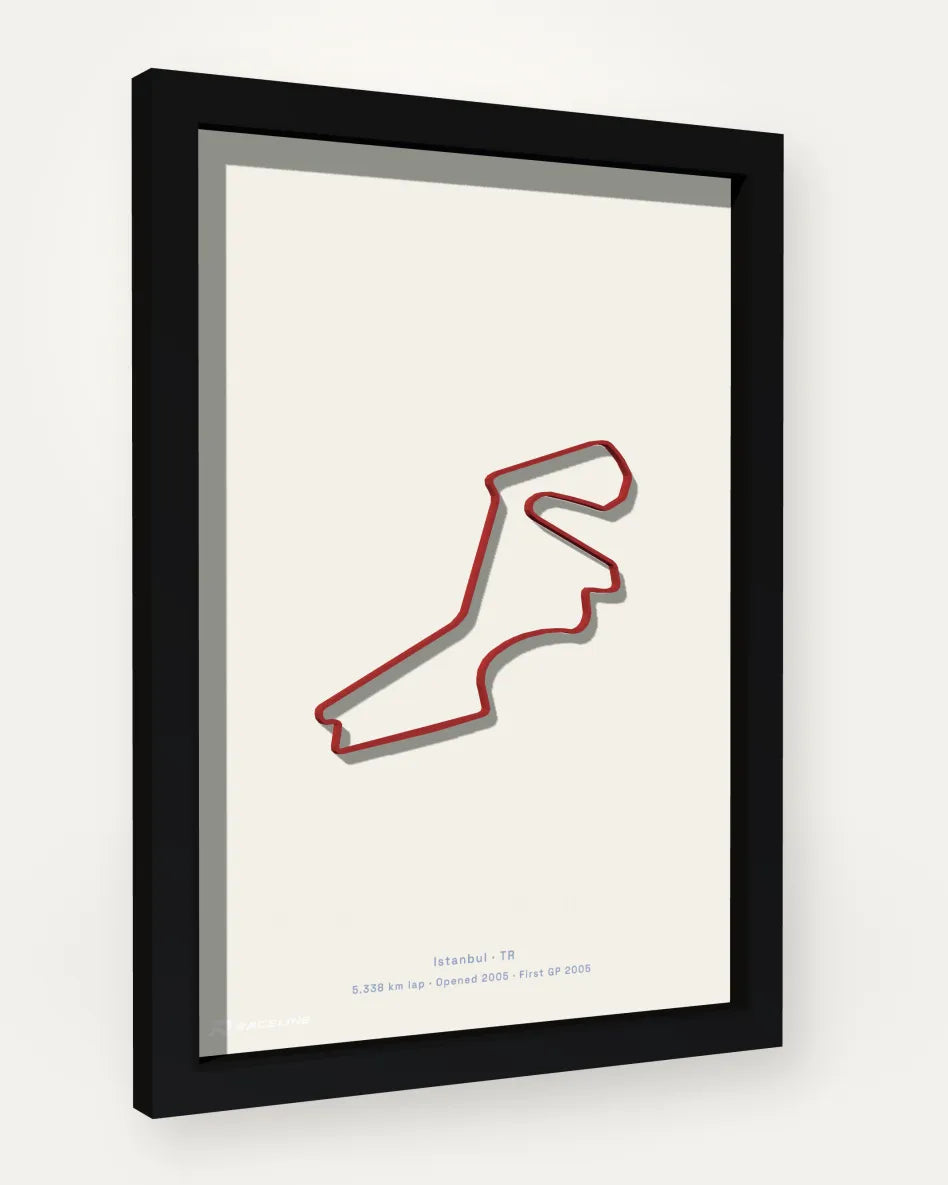 Intercity Istanbul Park poster with solid background